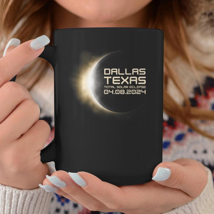 2024 Solar Eclipse Dallas Texas Souvenir Totality Coffee Mug Unique Gifts