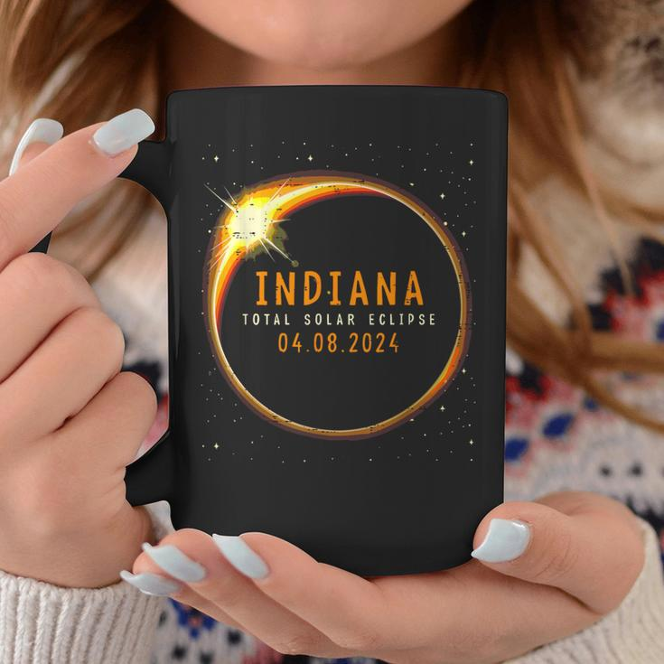 2024 Solar Eclipse Indiana Usa Totality Coffee Mug Unique Gifts
