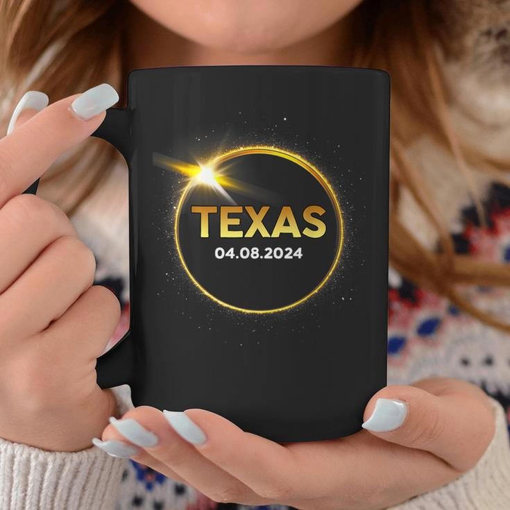 2024 Solar Eclipse In Texas Usa Totality Womens Coffee Mug Unique Gifts