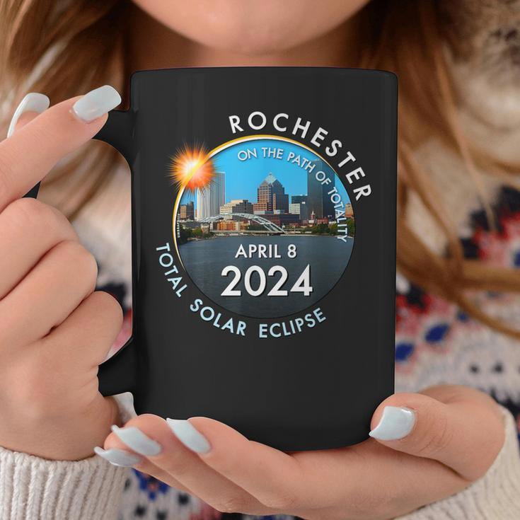 2024 Total Solar Eclipse Totality Rochester New York 26 Coffee Mug Unique Gifts