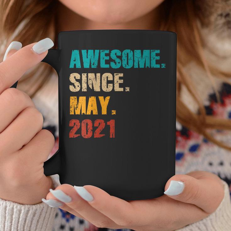 3 Year Old Vintage Awesome Since May 2021 3Rd Birthday Coffee Mug Unique Gifts