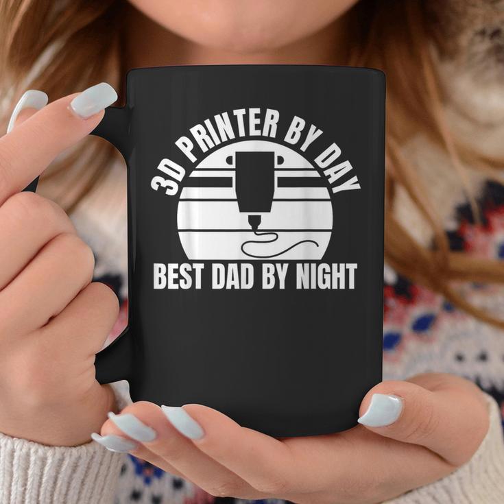 3D Printer By Day Best Dad By Night Fathers Day Coffee Mug Unique Gifts