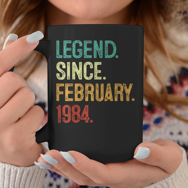 40 Years Old Legend Since February 1984 40Th Birthday Coffee Mug Funny Gifts