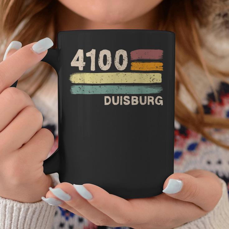 4100 Duisburg Retro Postcodes Old Postcode Vintage Tassen Lustige Geschenke