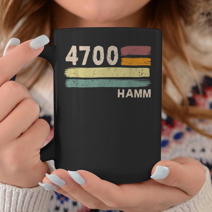 4700 Hamm Retro Postcode Old Zip Vintage Tassen Lustige Geschenke