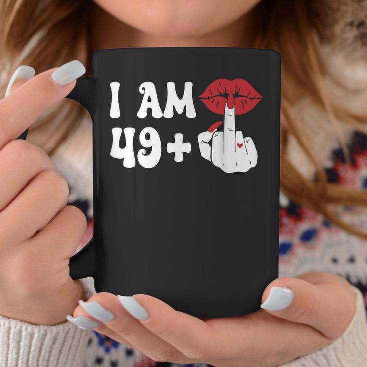 Funny 80th Birthday Mug - "I Am 79 Plus Middle Finger" Gag Gift Novelty Coffee Cup, 15oz Ceramic, White