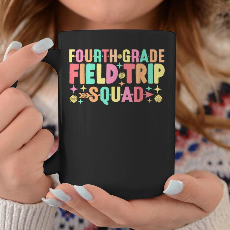 4Th Grade Field Trip Squad Teacher Students Matching Coffee Mug Funny Gifts