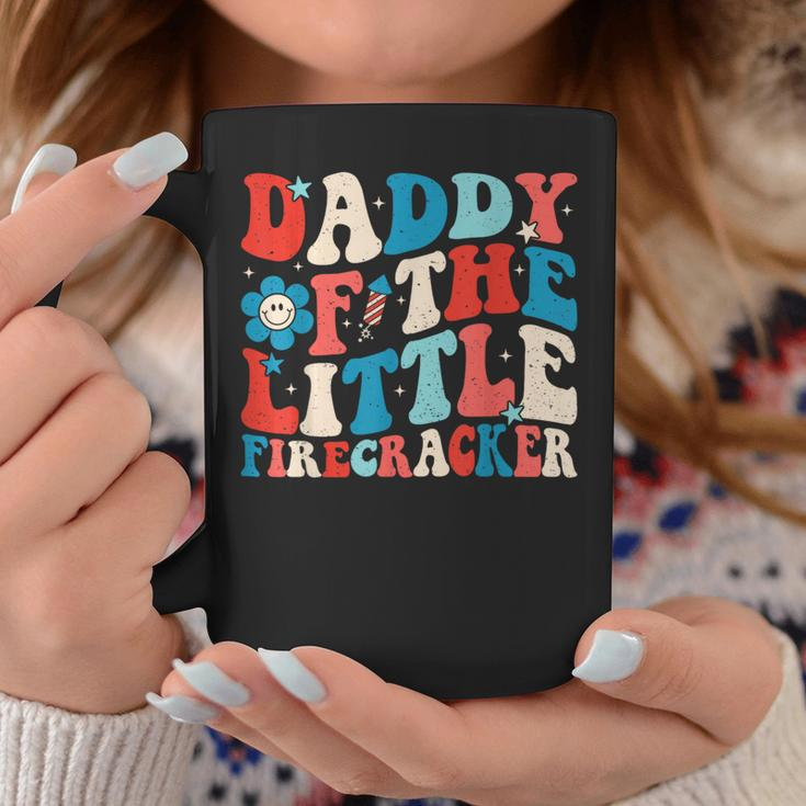 4Th Of July Birthday Dad Daddy Of The Little Firecracker Coffee Mug Unique Gifts