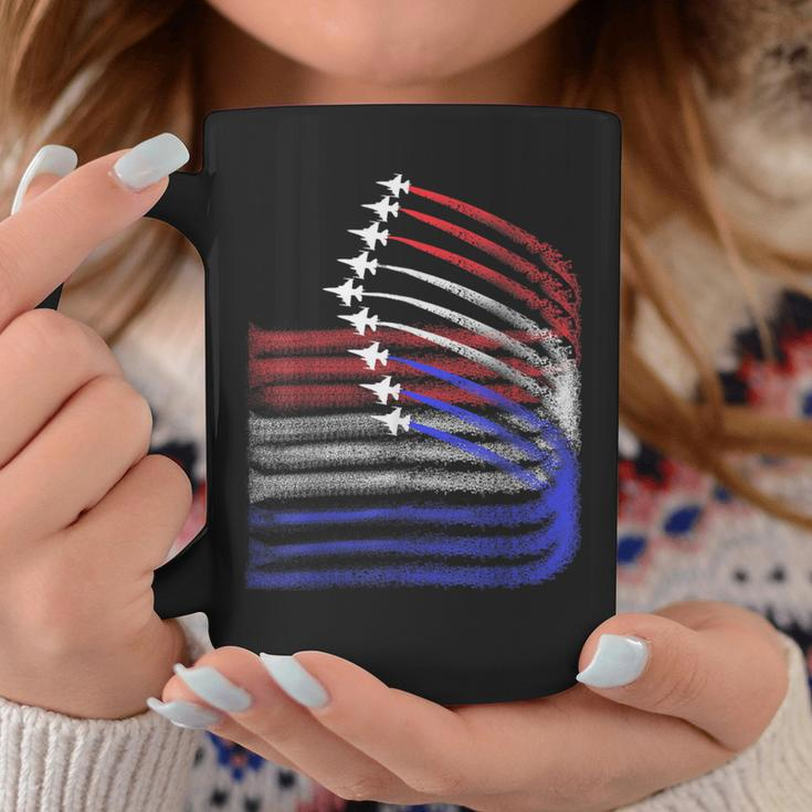 4Th Of July Jet American Flag Patriotic Usa For Boys Coffee Mug Funny Gifts