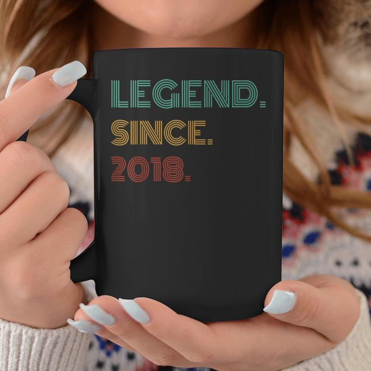 6 Years Old Legend Since 2018 6Th Birthday Coffee Mug Funny Gifts
