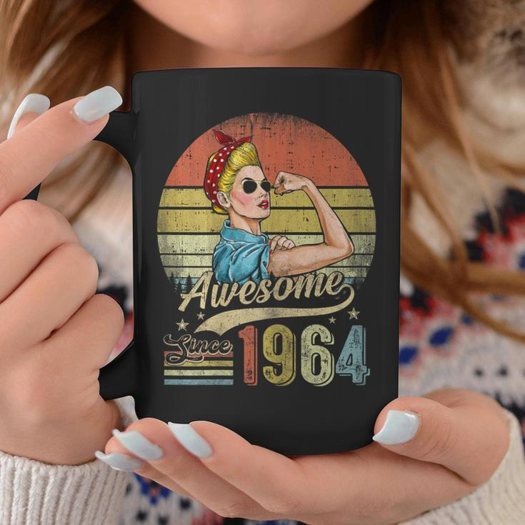 60 Year Old Awesome Since 1964 60Th Birthday Women Coffee Mug Funny Gifts
