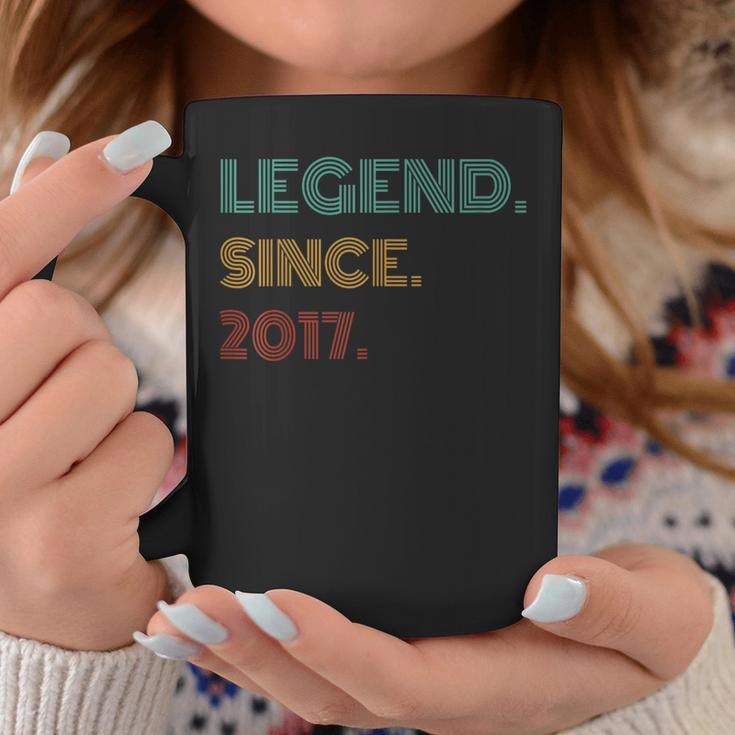 7 Years Old Legend Since 2017 7Th Birthday Coffee Mug Funny Gifts