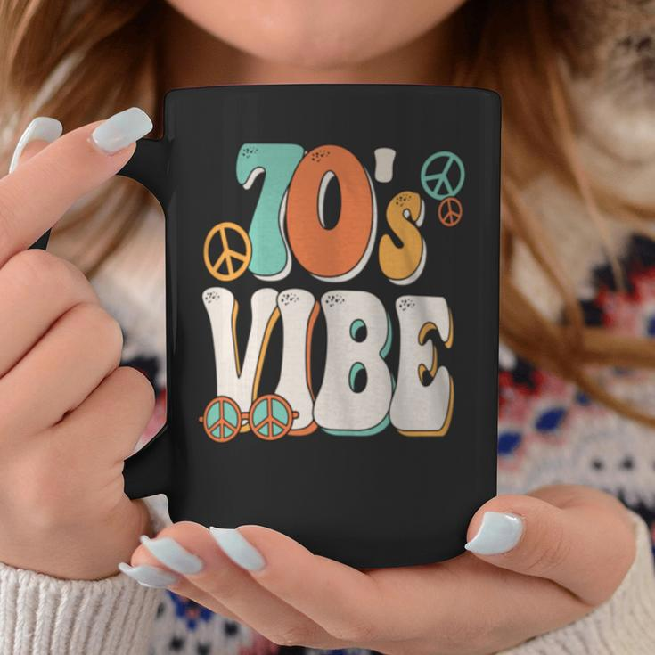 70'S Vibe Costume 70S Party Outfit Groovy Hippie Peace Retro Coffee Mug Funny Gifts