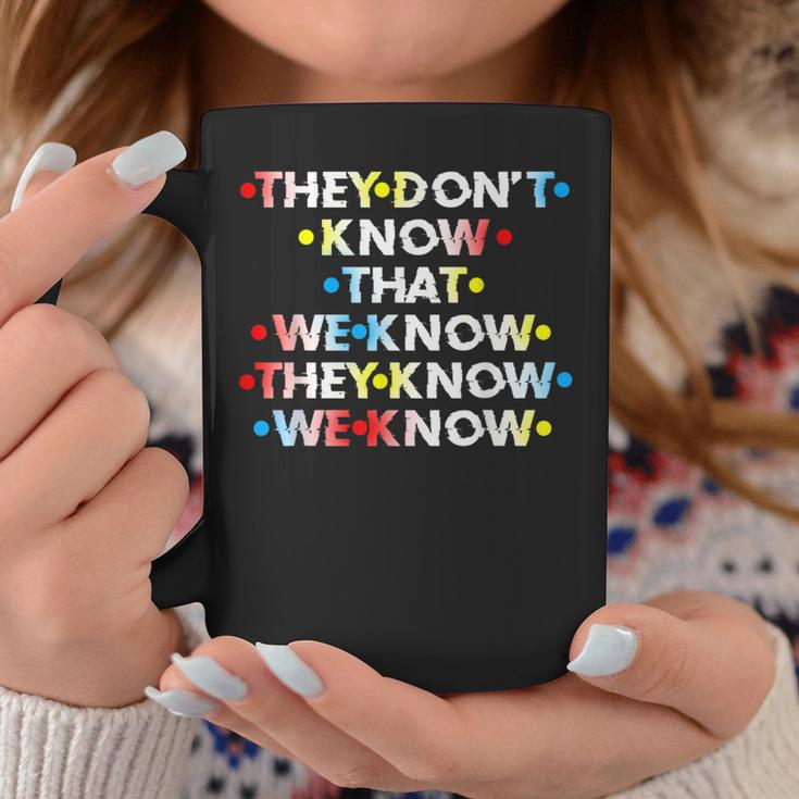 90'S Sitcom They Don't Know Friendship Coffee Mug Unique Gifts