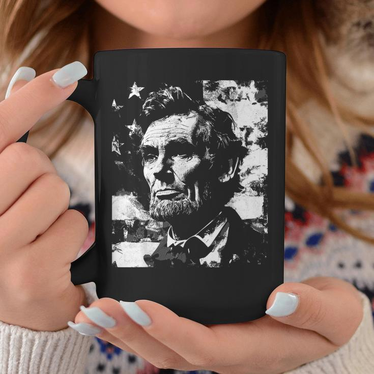 Abraham Lincoln History Teacher President 4Th Of July Coffee Mug Funny Gifts