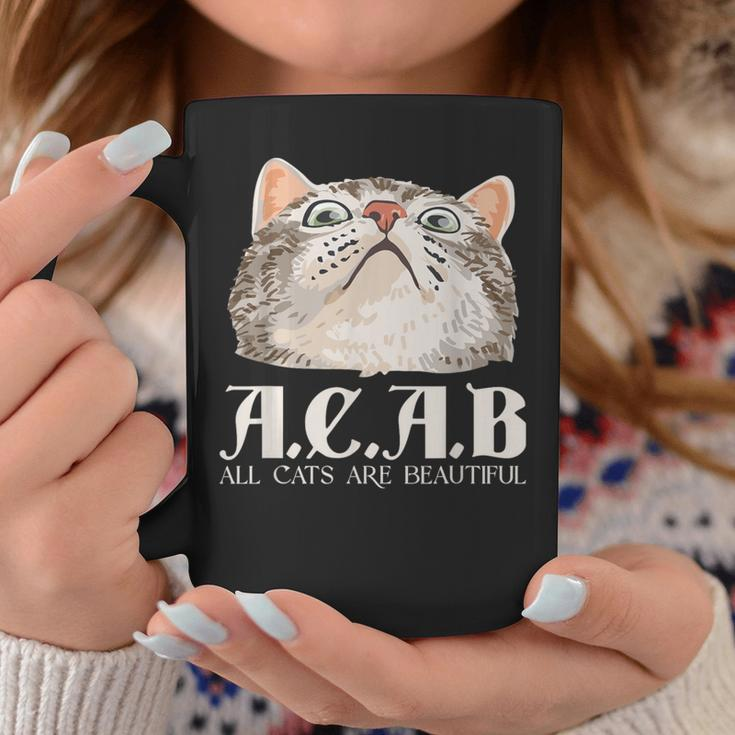 ACAB All Cats Are Beautiful Pets Animals Kitten Cats Tassen Lustige Geschenke