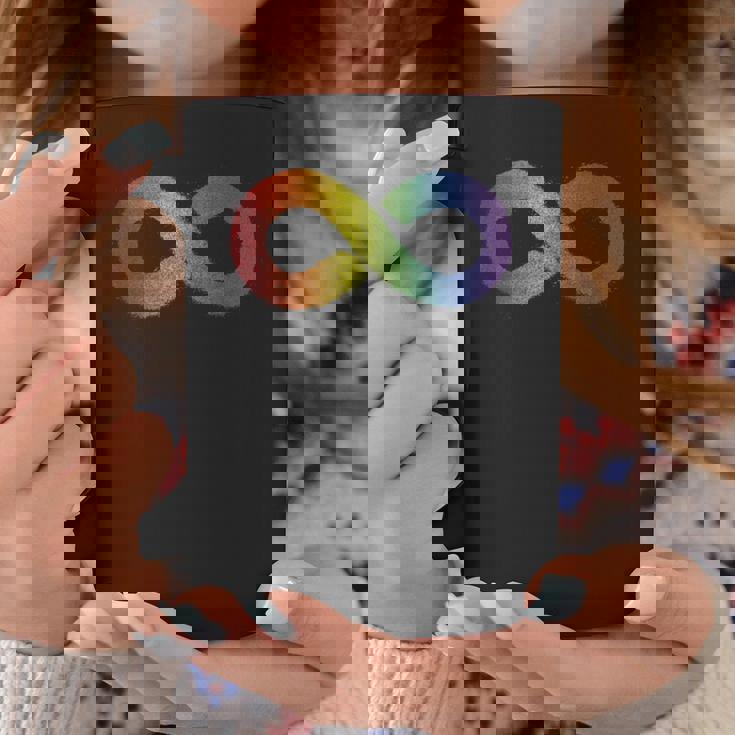 Aceptación De La Neurodiversidad Signo Del Infinito Del Taza de café Regalos divertidos