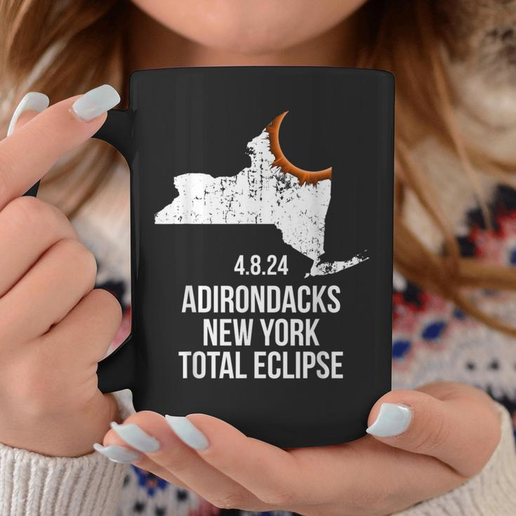 Adirondacks New York Solar Eclipse Adirondacks Total Eclipse Coffee Mug Unique Gifts