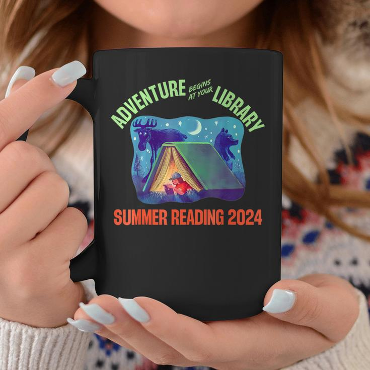 Adventure Begins At Your Library Summer Reading Program 2024 Coffee Mug Personalized Gifts