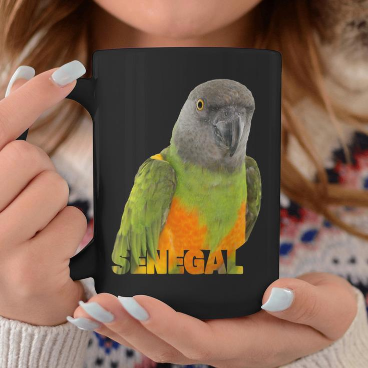 African Senegal Parrot Image & Word Coffee Mug Unique Gifts