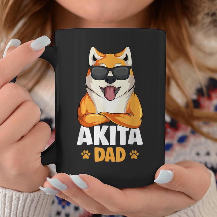 Akita Dog Papa Tassen Lustige Geschenke