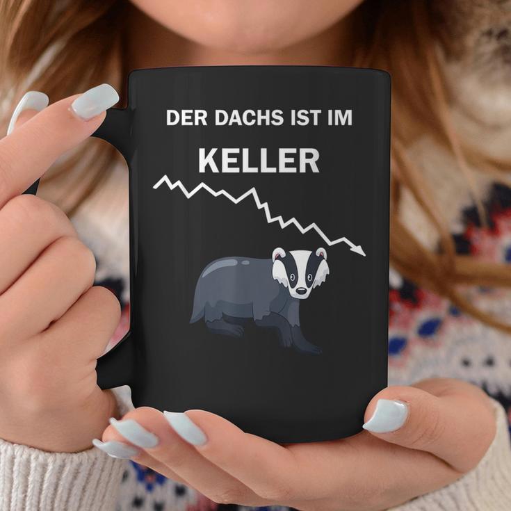 Aktien Börse Dachs Im Keller Lustig Geschenk Birthday Tassen Lustige Geschenke