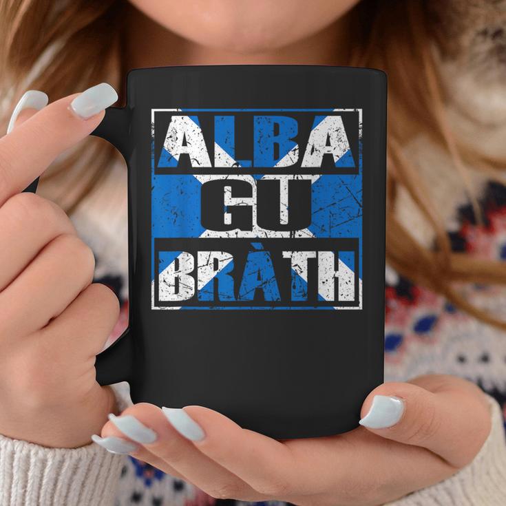 Alba Gu Brath Vintage Retro Scotland Forever Scottish Coffee Mug Unique Gifts