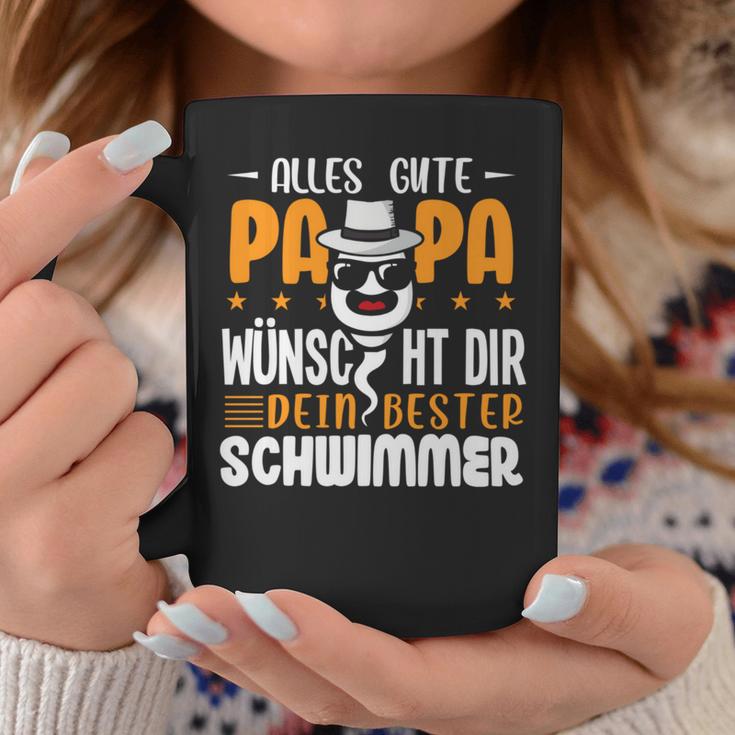 Alles Gute Papa Wünscht Dir Dein Beste Schwimmer Father's Day Tassen Lustige Geschenke