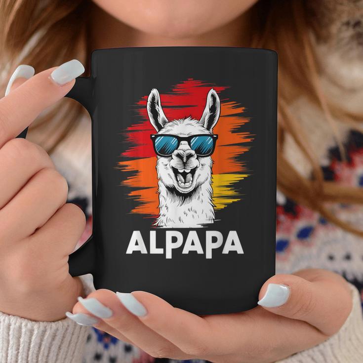 Alpapa Alpaka Lama Fan Liebhaber Dad Frischgebackenerater Tassen Lustige Geschenke