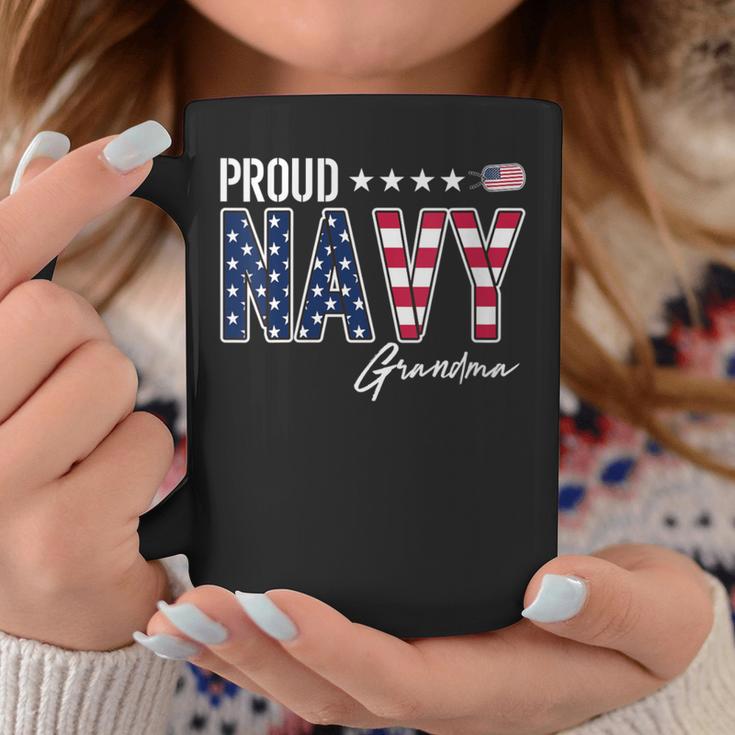 American Flag Proud Navy Grandma Coffee Mug Unique Gifts