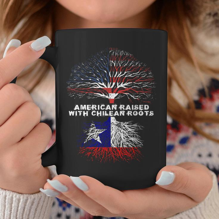 American Raised With Chilean Roots Chile Coffee Mug Unique Gifts