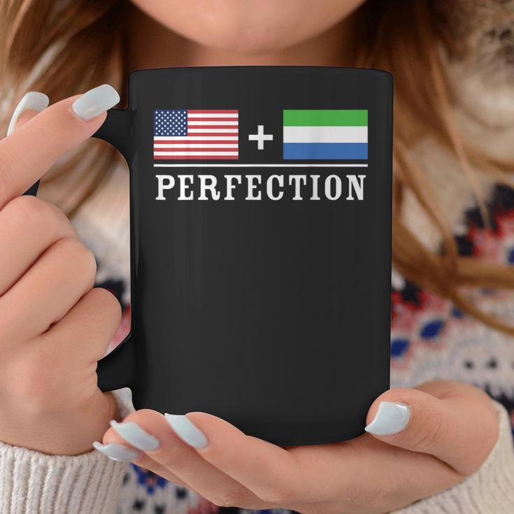 American Sierra Leone Perfection Flag Coffee Mug Unique Gifts