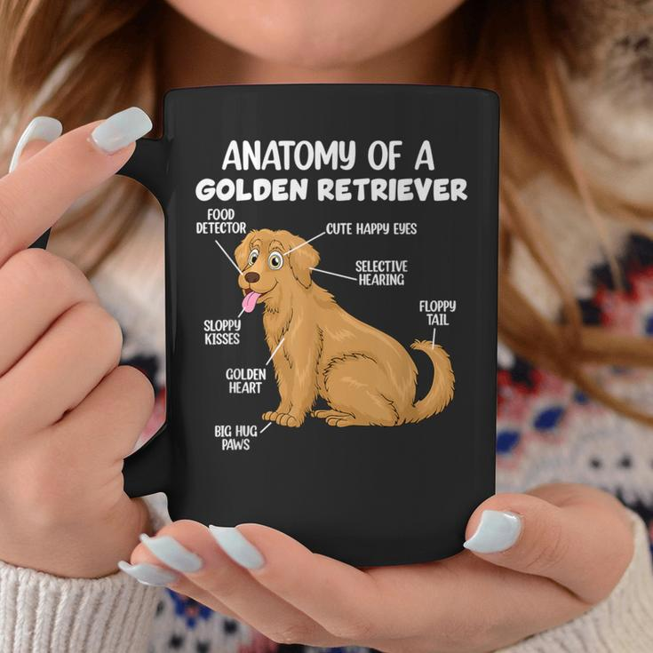 Anatomy Of A Golden Retriever Tassen Lustige Geschenke