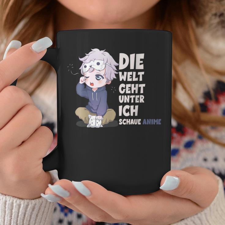 Anime Die Welt Geht Unter Ich Schaue Tassen Lustige Geschenke