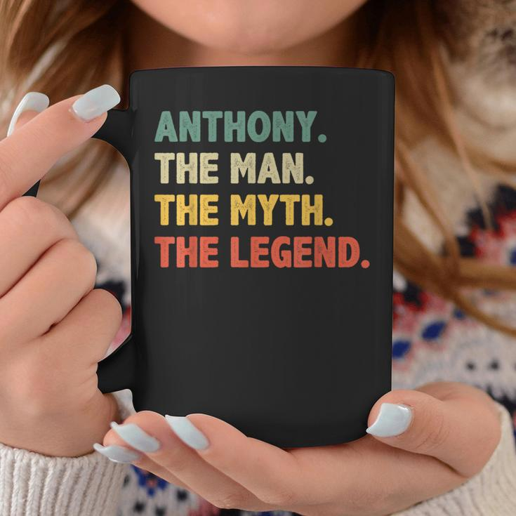 Anthony The Man The Myth The Legend Vintage For Anthony Coffee Mug Unique Gifts