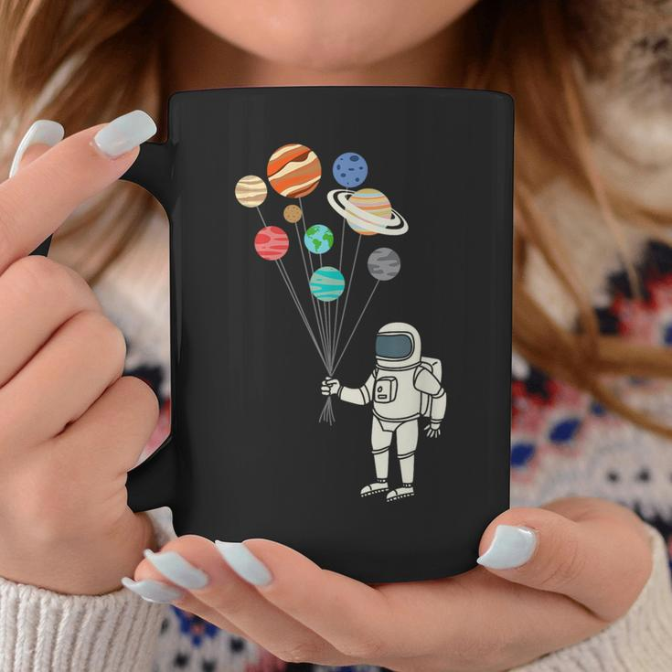Astronaut Planets Balloons Solar Space Birthday Party Coffee Mug Unique Gifts