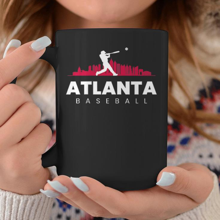 Atlanta Baseball Vintage Minimalist Retro Baseball Lover Coffee Mug Funny Gifts