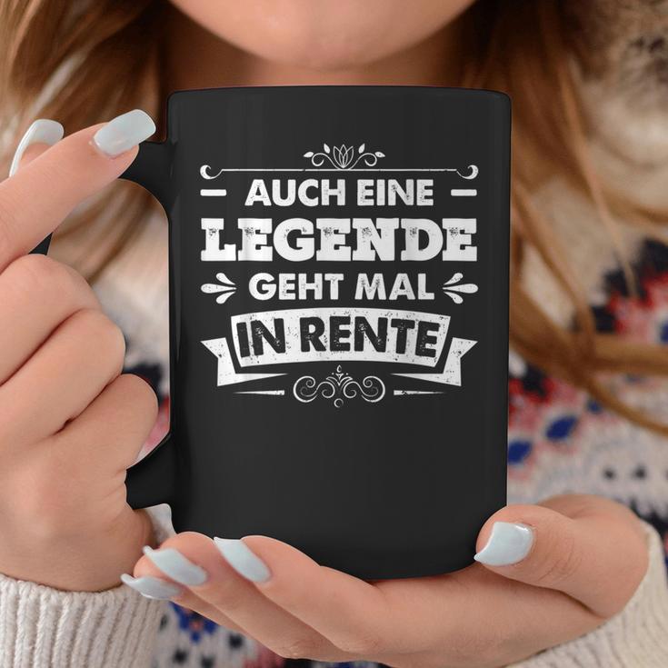 Auch Eine Legende Geht Mal In Rente Retirement Tassen Lustige Geschenke