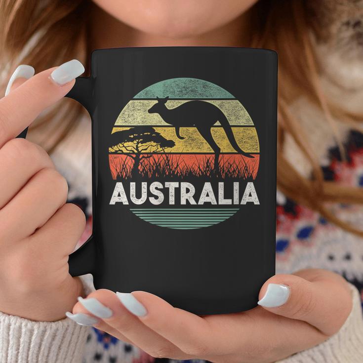 Australia Day Australian Kangaroo Vintage Coffee Mug Unique Gifts