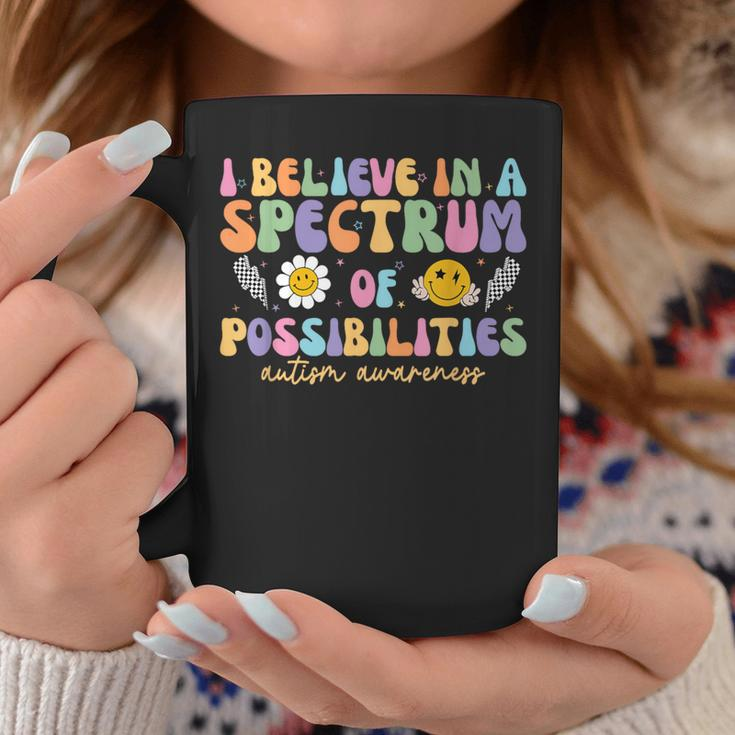 Autism Awareness I Believe In A Spectrum Of Possibilities Coffee Mug Funny Gifts