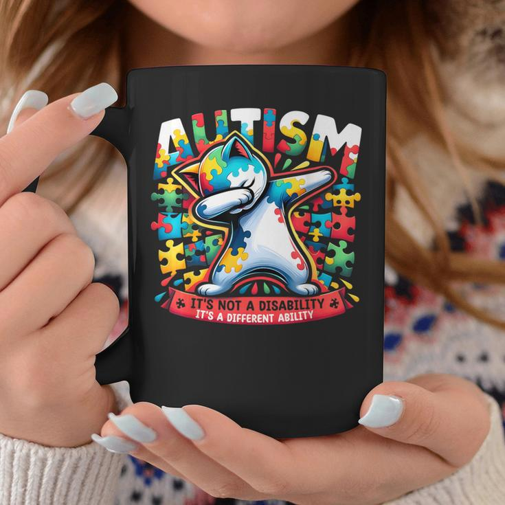 Autism It's Not A Disability It's A Different Ability Puzzle Coffee Mug Unique Gifts