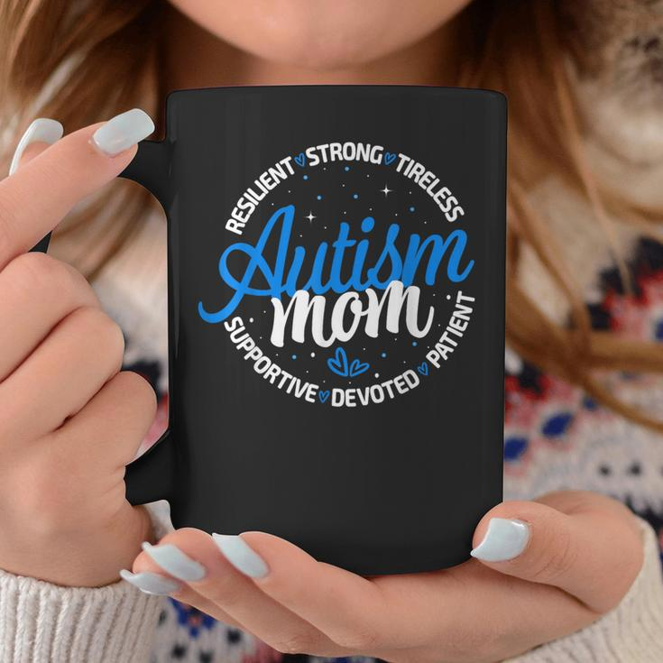 Autism Mom Resilient Tireless Strong Mom Autism Awareness Coffee Mug Unique Gifts