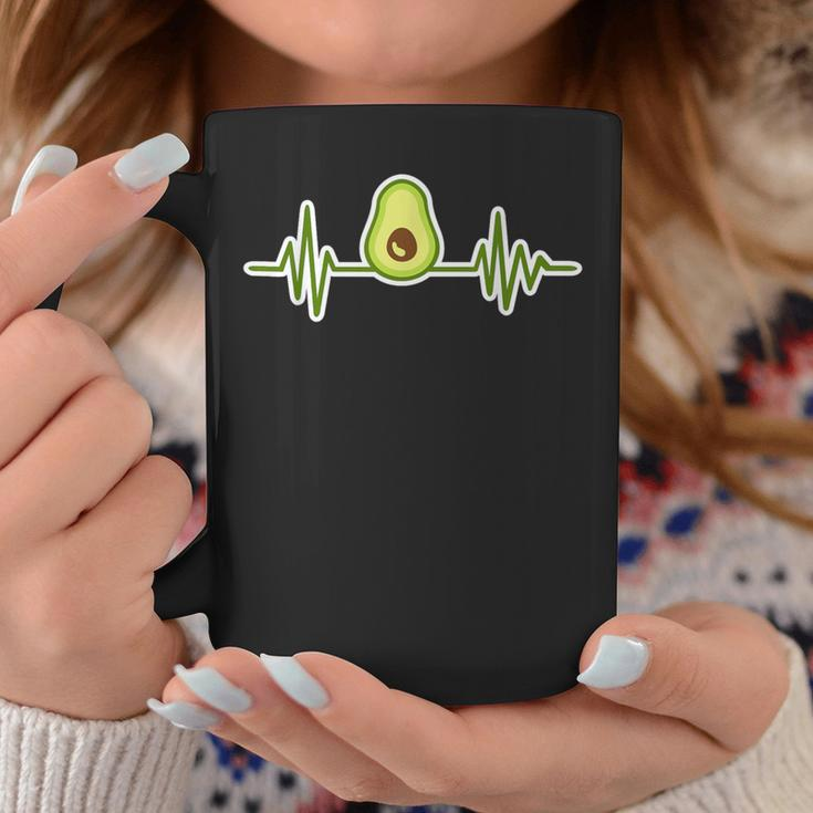 Avocado Heartbeat Tassen Lustige Geschenke