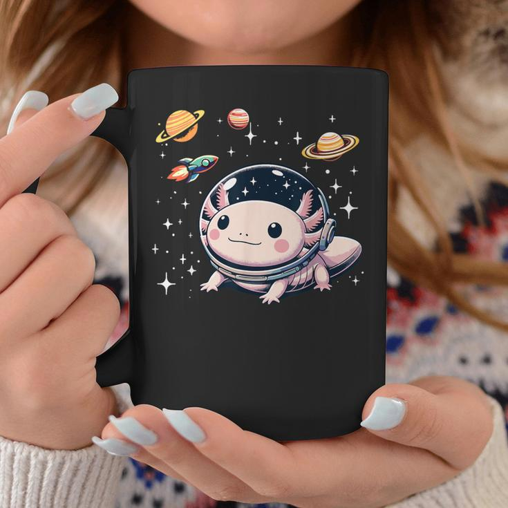 Axolotl Kawaii Cute Axolotls Astronaut Planets Space Coffee Mug Unique Gifts