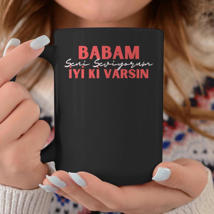 Babam Iyi Kiarsin Özel Green Hediyesi Tassen Lustige Geschenke