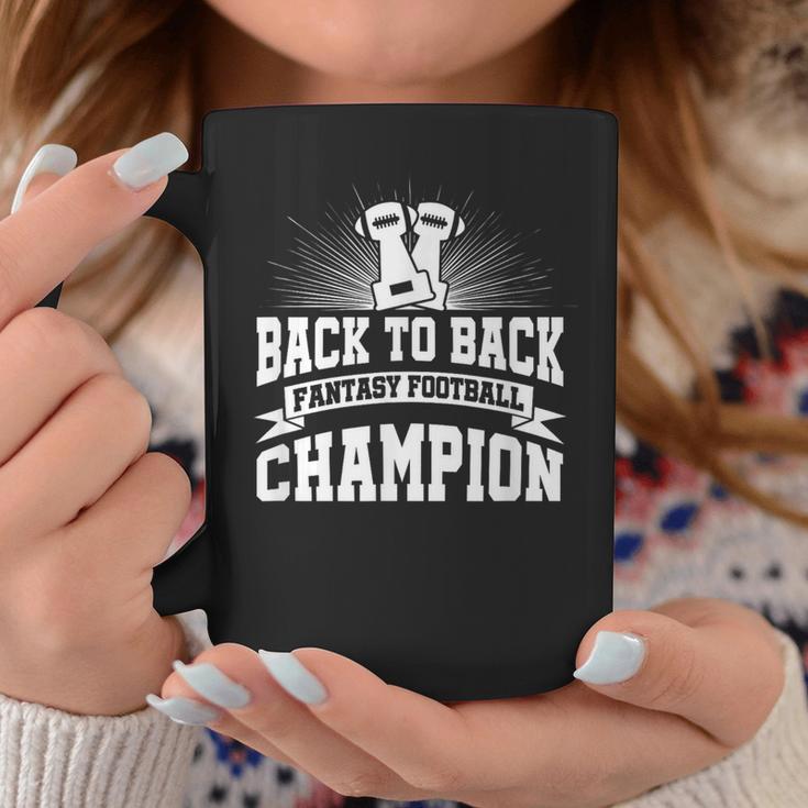 Back To Back Fantasy Football Champion LeagueWinner Coffee Mug Unique Gifts