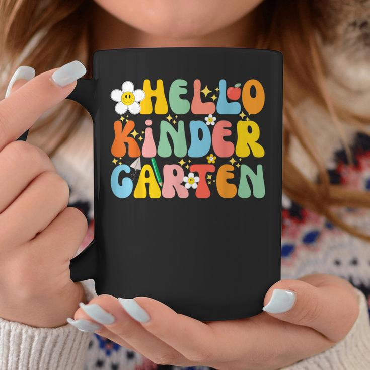 Back To School Hello Kindergarten Squad Teachers & Students Coffee Mug Personalized Gifts