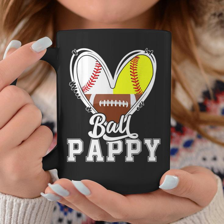 Ball Pappy Baseball Football Softball Pappy Coffee Mug Unique Gifts