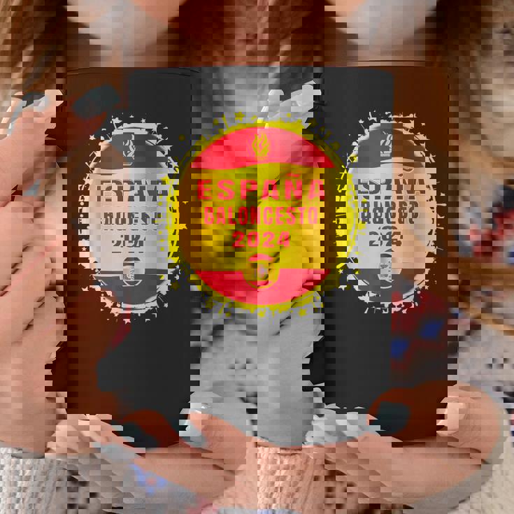 Baloncesto España 2024 Juegos Deerano España 2024 Juegos Taza de café Regalos divertidos