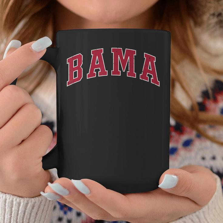 Bama Vintage Alabama Distressed Crimson Women Mens Kids Coffee Mug Unique Gifts